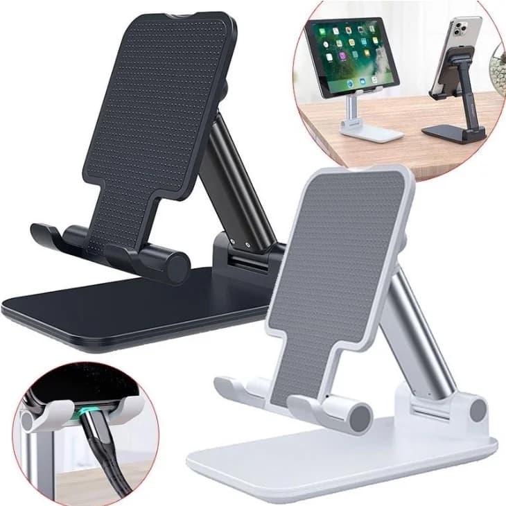 Suporte para celular e tablet ajustável dobrável portátil