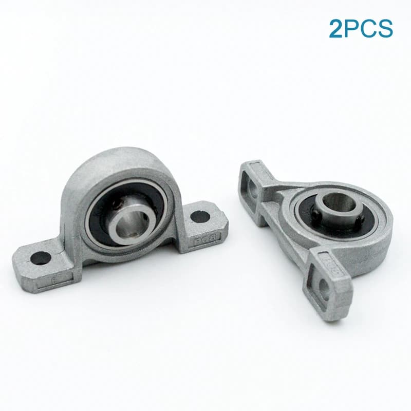 Duas peças de rolamento de bloco de descanso de liga de zinco, 2PCS