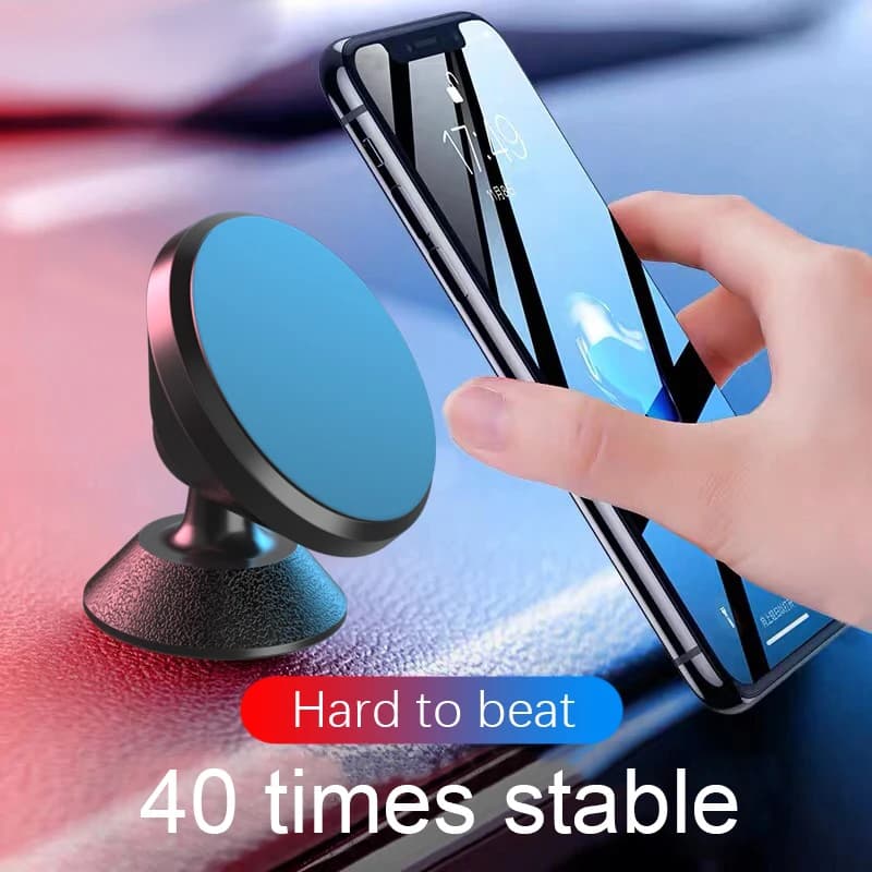 Suporte magnético universal para celular com base de metal e discos magnéticos