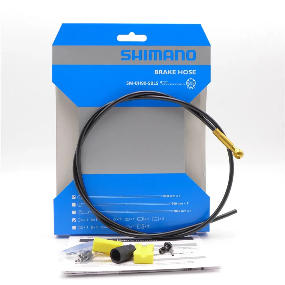 Mangueira hidráulica de freio a disco Shimano Saint M820 SM-BH90-SBLS em embalagem