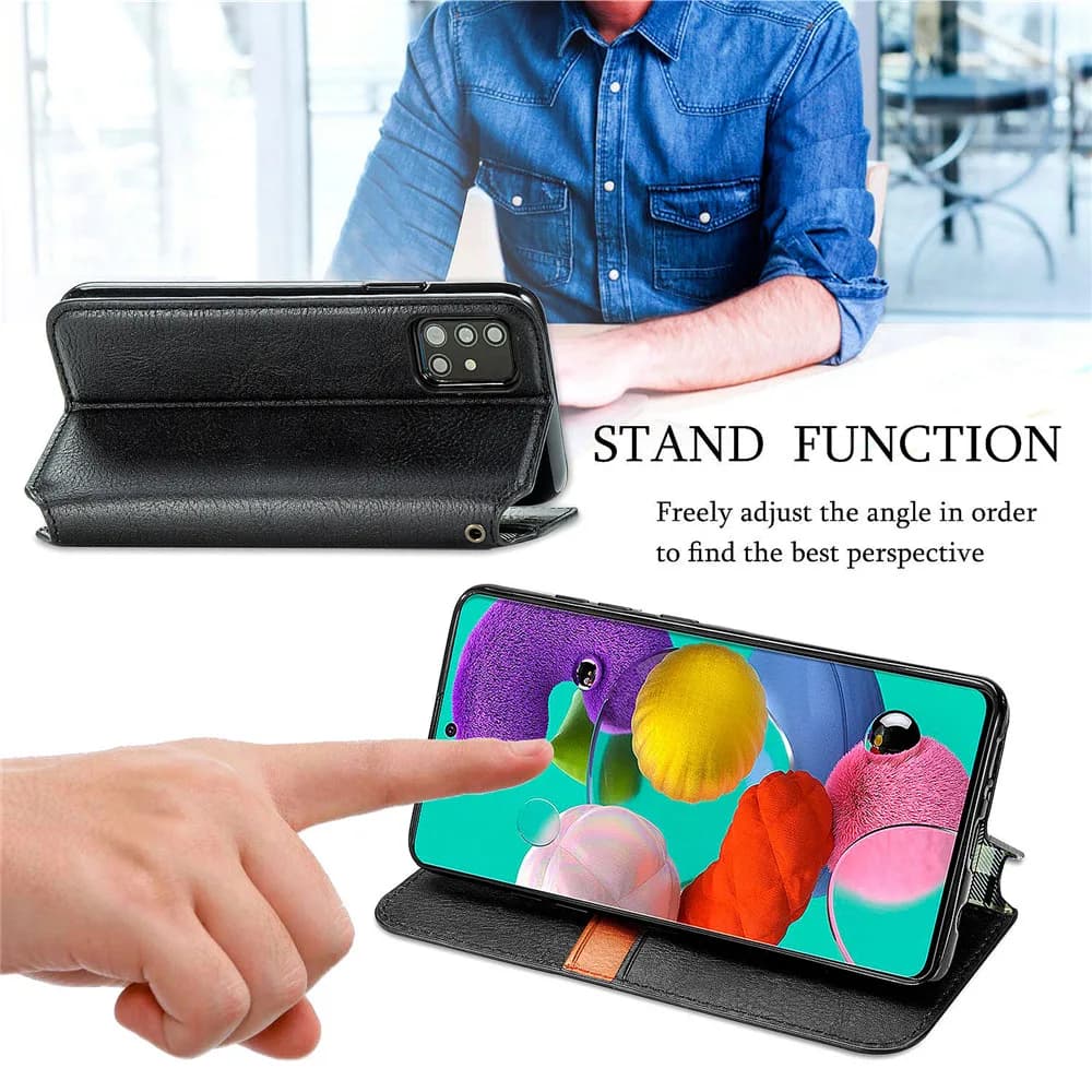 Capa Johndan para smartphone com função suporte ajustável para visualização em ângulo horizontal