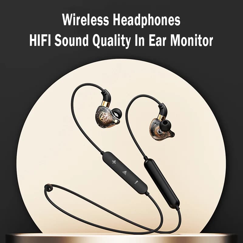 Fones de ouvido sem fio com microfone esporte fone de ouvido bluetooth alta fidelidade baixo fone sem fio auriculares