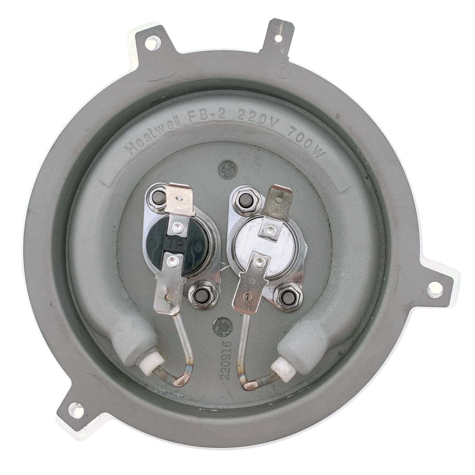 Aquecedor de elemento de aquecimento Heatwell FB-2 220V 700W para máquina de lavar louça