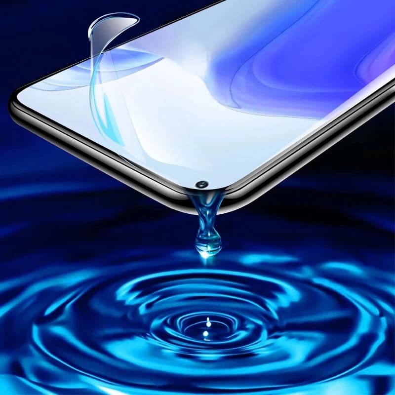 Película protetora hidrogel transparente repelente à água para Xiaomi Redmi e Xiaomi