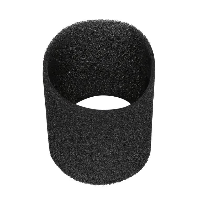 Filtro de espuma preto para aspirador de pó Einhell BT VC 1250, peça cilíndrica para pó seco e molhado