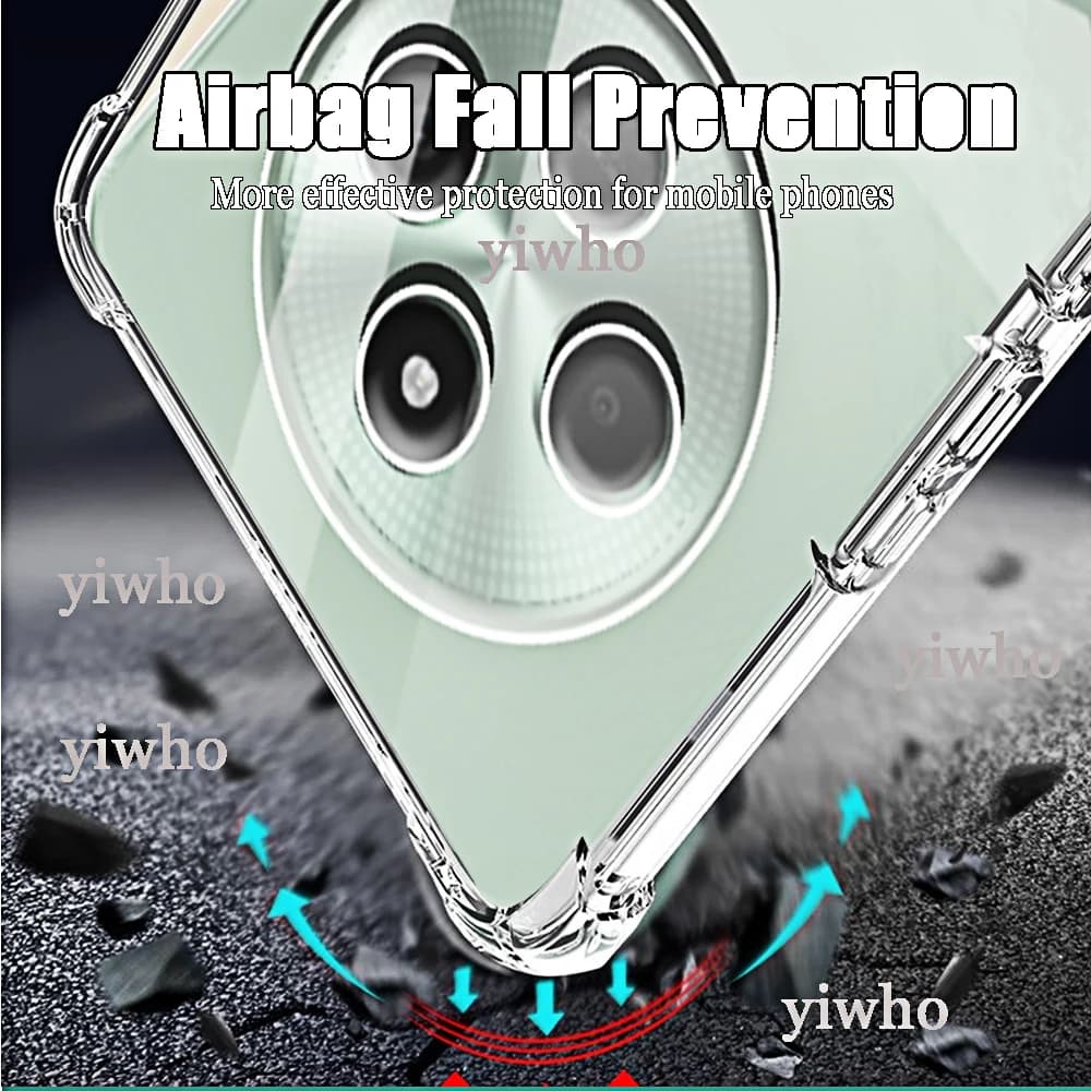 Capa para celular Poco X3 Pro 5G com airbags de proteção contra quedas e choque
