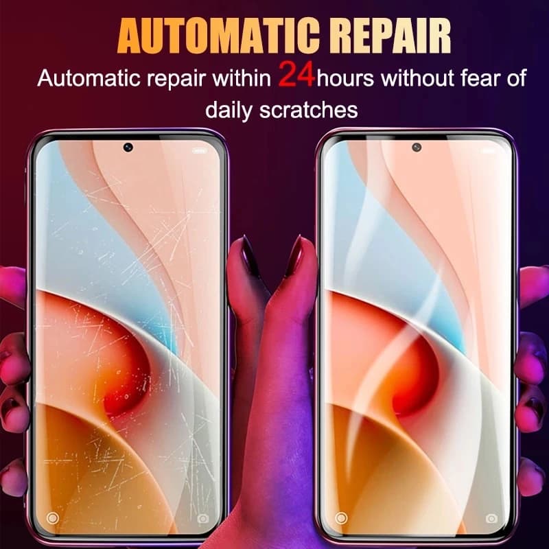 Película hidrogel para Xiaomi Poco com reparo automático de riscos em até 24 horas