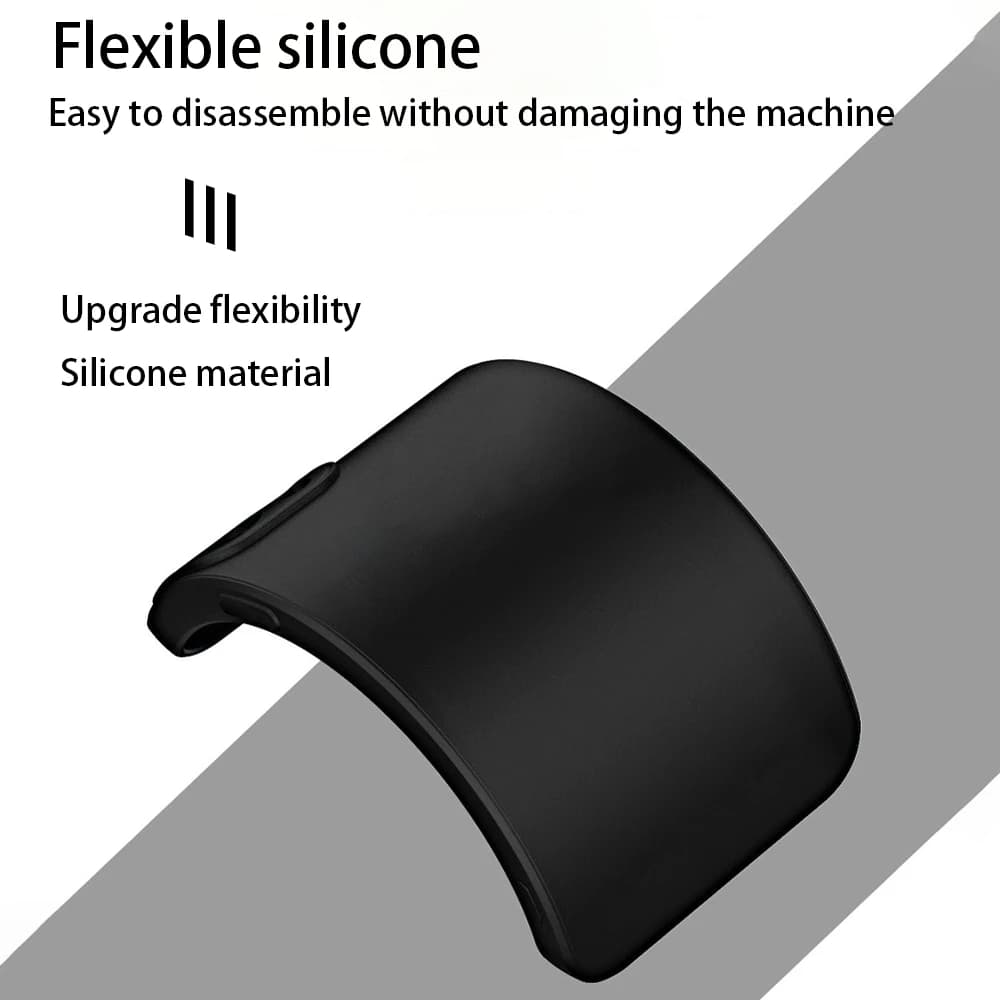 Capa flexível preta para Xiaomi Redmi Note 14 feita de silicone fácil de desmontar