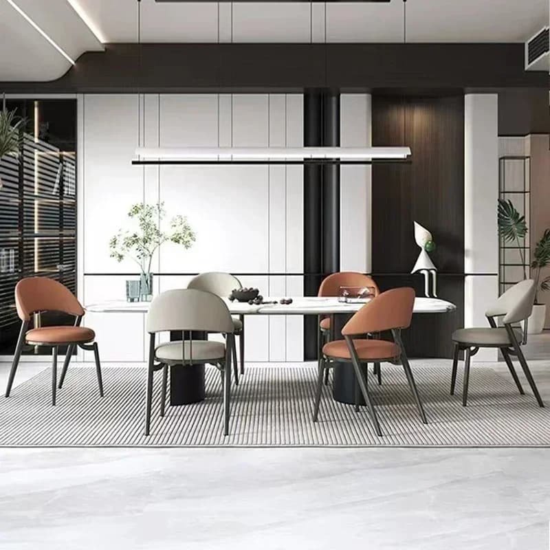 Cadeiras de Jantar, Cadeira Rosa para Sala, Móveis, Poltrona de Lounge, Banquetas Altas Dobráveis para Cozinha, Conjunto Dobrável, Conjuntos Individuais Macios