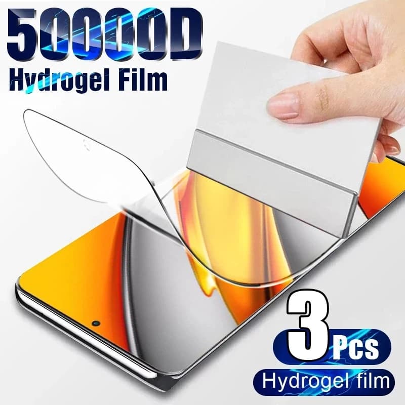 3 pçs filme de hidrogel para samsung galaxy a13 5g 4g a53 a73 a33 a23 a32 a52 m52 m33 m54 m13 a14 a24 a34 a54 5g filme protetor de tela