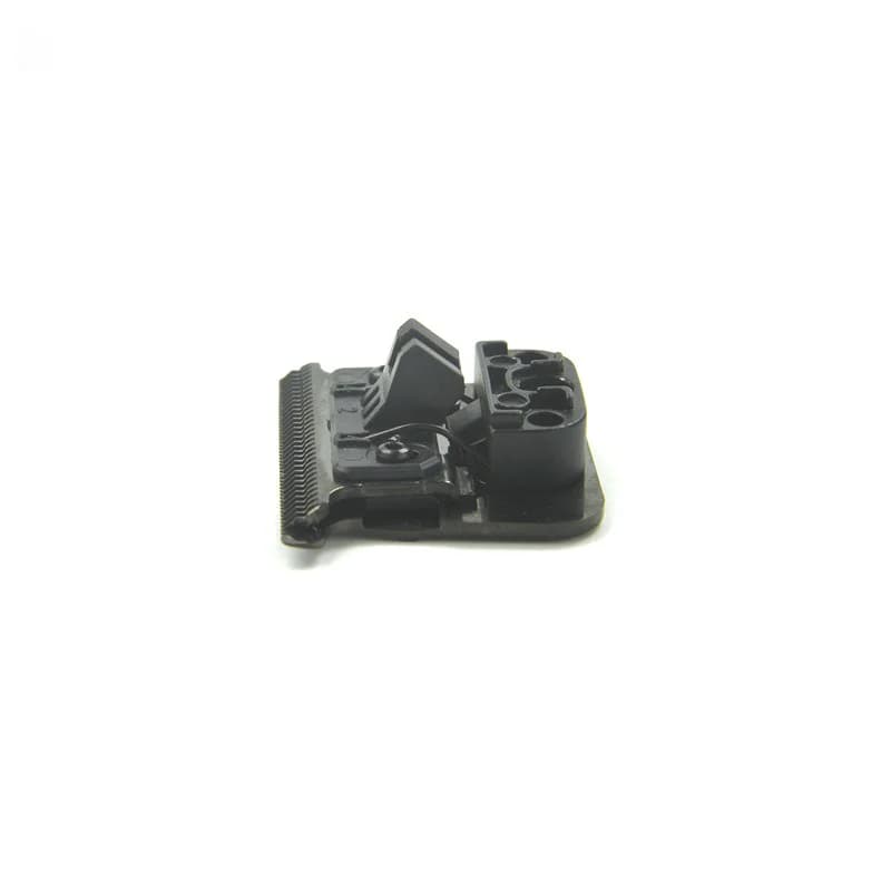 Lâmina de reposição preta para barbeador Babylisspro 707Z em aço carbono vista lateral detalhada