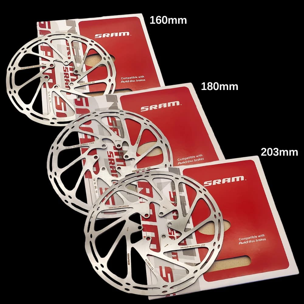 Kit de rotores de freio SRAM AVID RT56 Centerline 160 180 203mm com parafusos e chaveiro T25