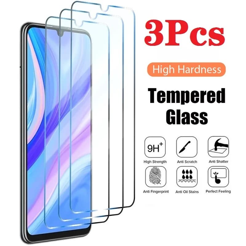Protetores de tela de vidro temperado para smartphones Samsung Galaxy