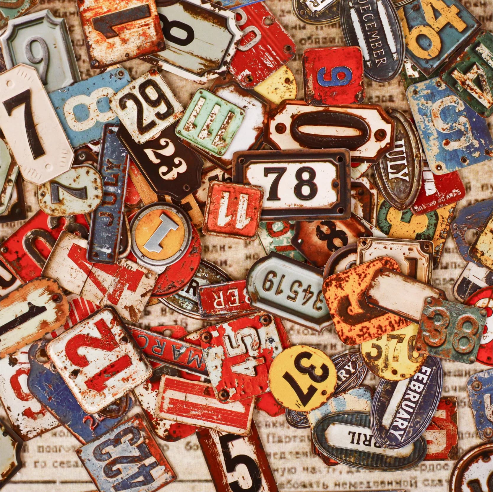 24 pçs retro alfabeto, número & símbolo etiqueta adesivos pacote scrapbooking diário decoração do vintage lixo diário adesivos