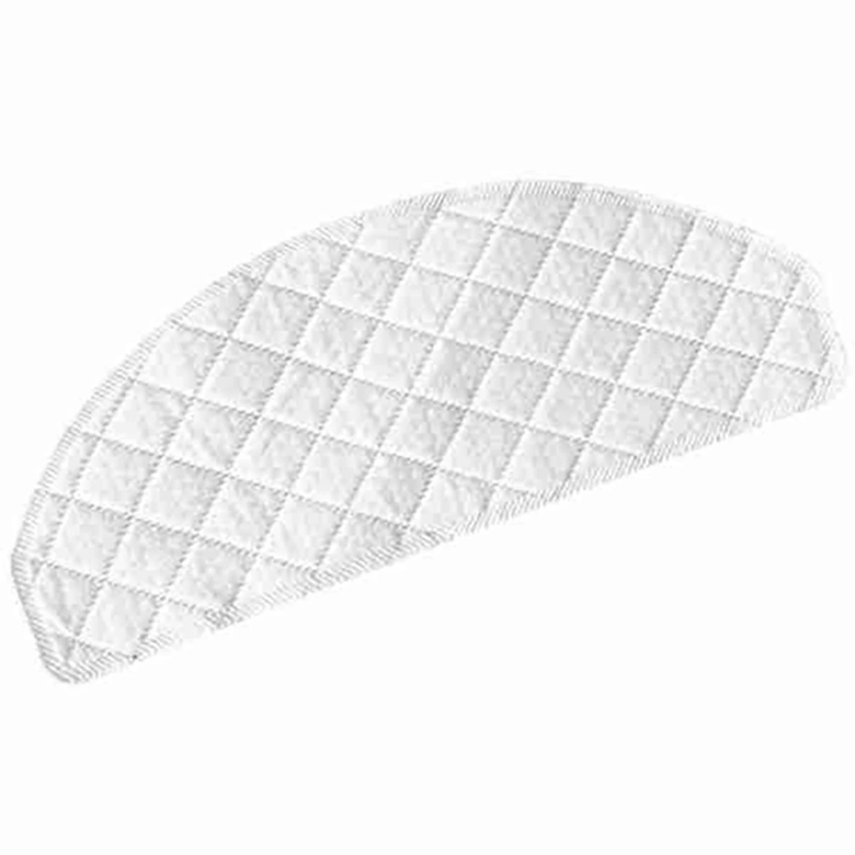 Pano descartável branco em forma de arco para aspirador Ecovacs