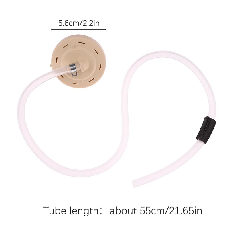 Sensor de nível de água LG BPS-R com tubo de 55cm e corpo bege para máquina de lavar