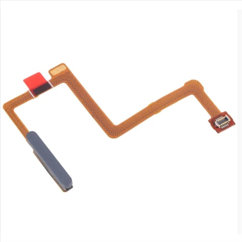Cabo flexível amarelo para sensor de impressão digital Xiaomi Redmi K50 Gaming e Poco F4 GT