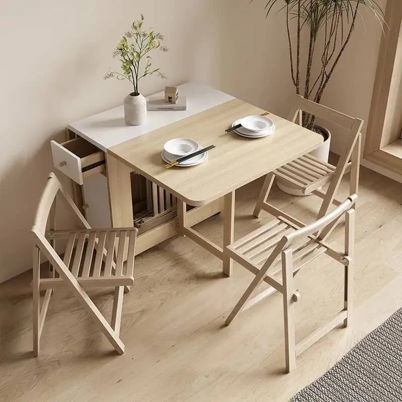 Mesa de jantar moderna masculina, estilo nórdico, economia de espaço, retangular, cozinha, mesas de jantar, grande, extensível, plegável, móveis para casa