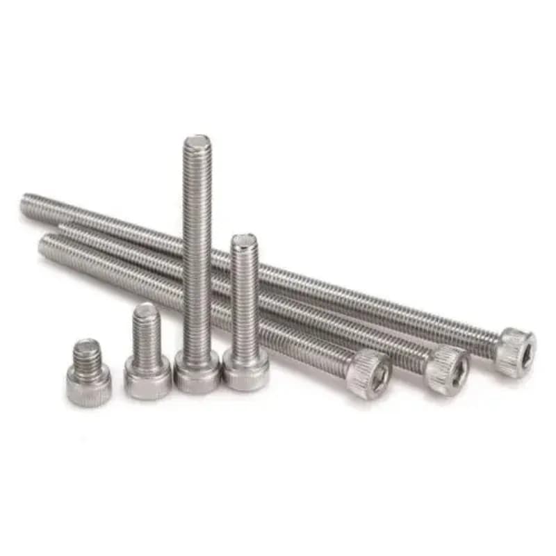 Kit parafuso Allen M3 aço inoxidável com cabeça de soquete em várias medidas 6 a 30mm