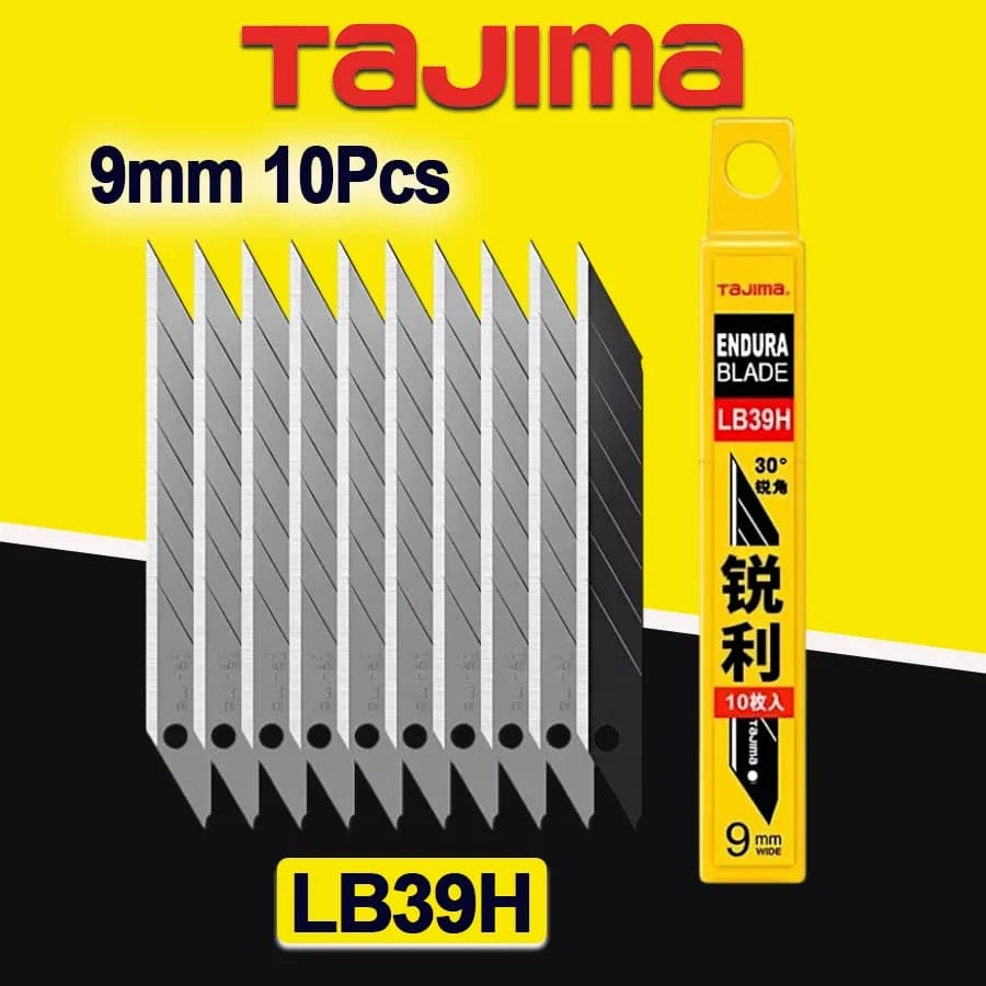 Lâminas de substituição TAJIMA LB39H 9mm 10 peças