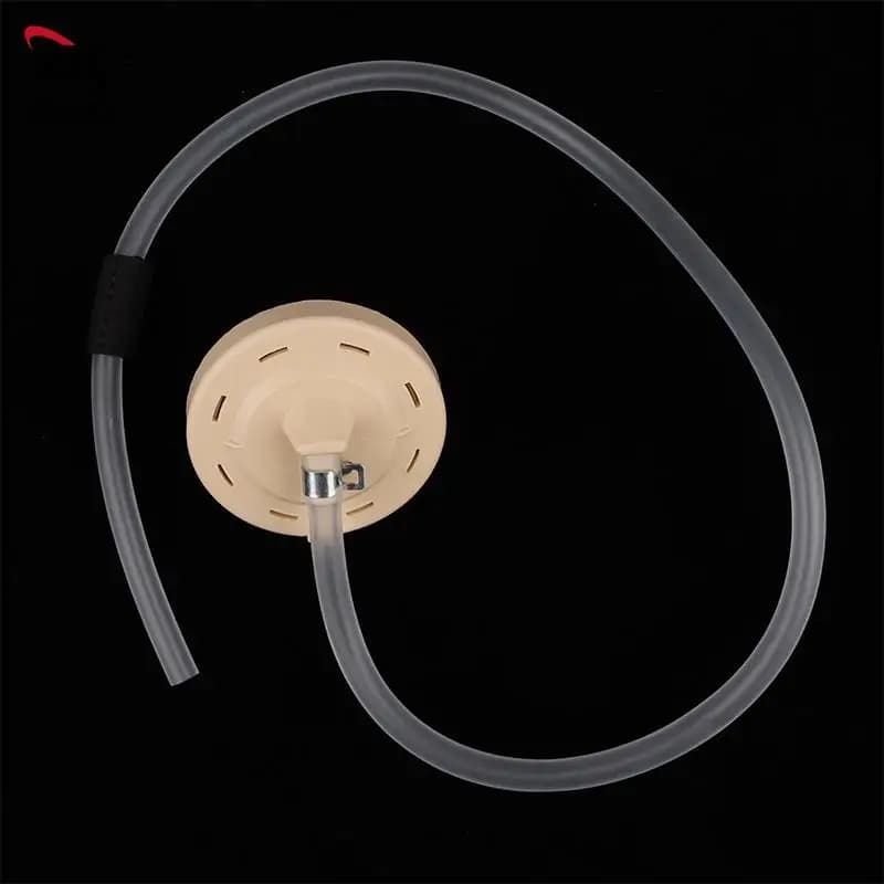 Sensor de nível de água para máquina de lavar LG com tubo flexível transparente e base bege redonda