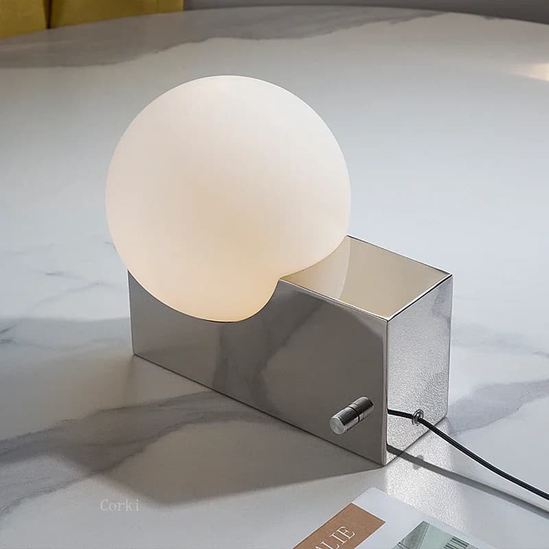 Nordic regulável led lâmpada de mesa quarto ins estilo design cabeceira glasstable luz para quarto das crianças interior decoração casa luminária
