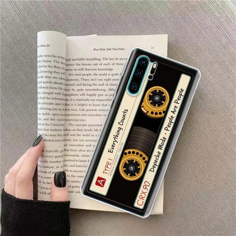 Capas de telefone estilo fita cassete vintage para Xiaomi Poco X4 F4 GT X3 NFC X5 X6 X7 Pro 5G M5 M5S M3 F5 Mi F6 F3 F2 F1