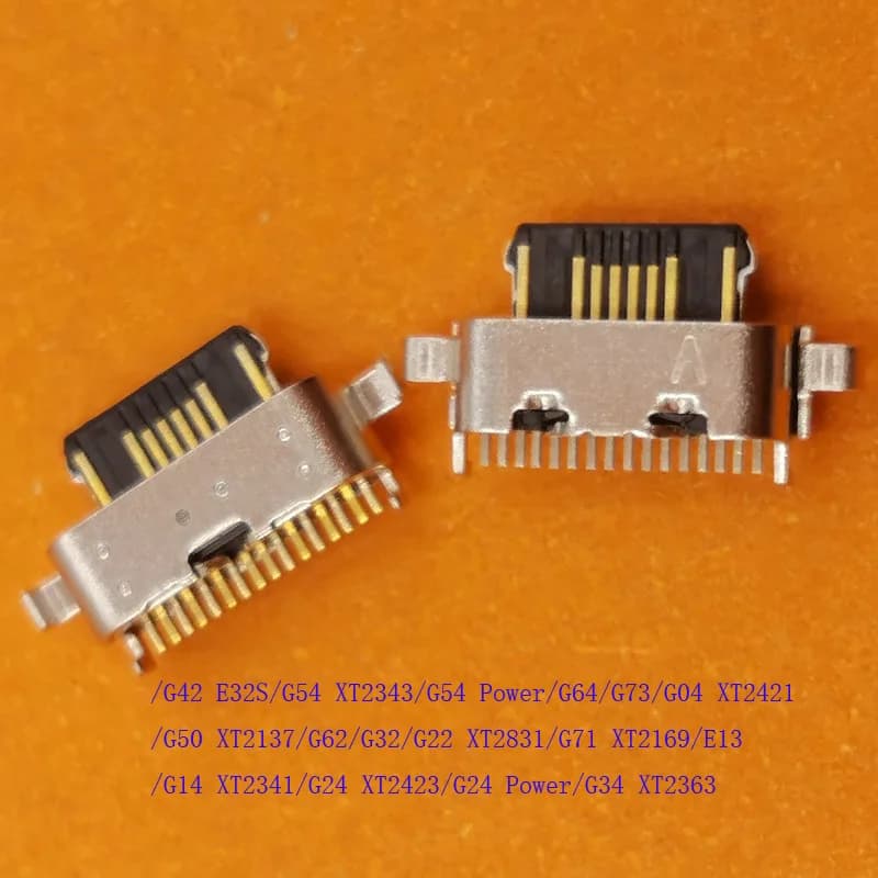 Conectores USB para carregamento de diversos modelos Motorola