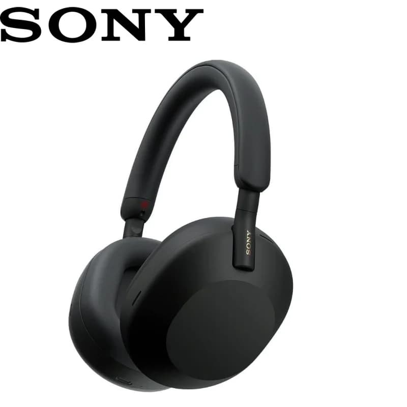 Sony WH-1000XM5 fones de ouvido pretos com cancelamento de ruído