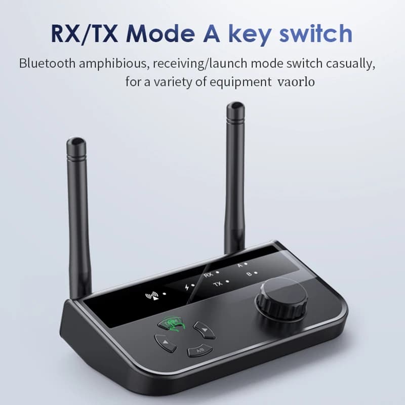 2 em 1 bluetooth 5.3 receptor de áudio transmissor 3.5mm aux jack rca estéreo música adaptador sem fio dongle para tv carro pc fones de ouvido