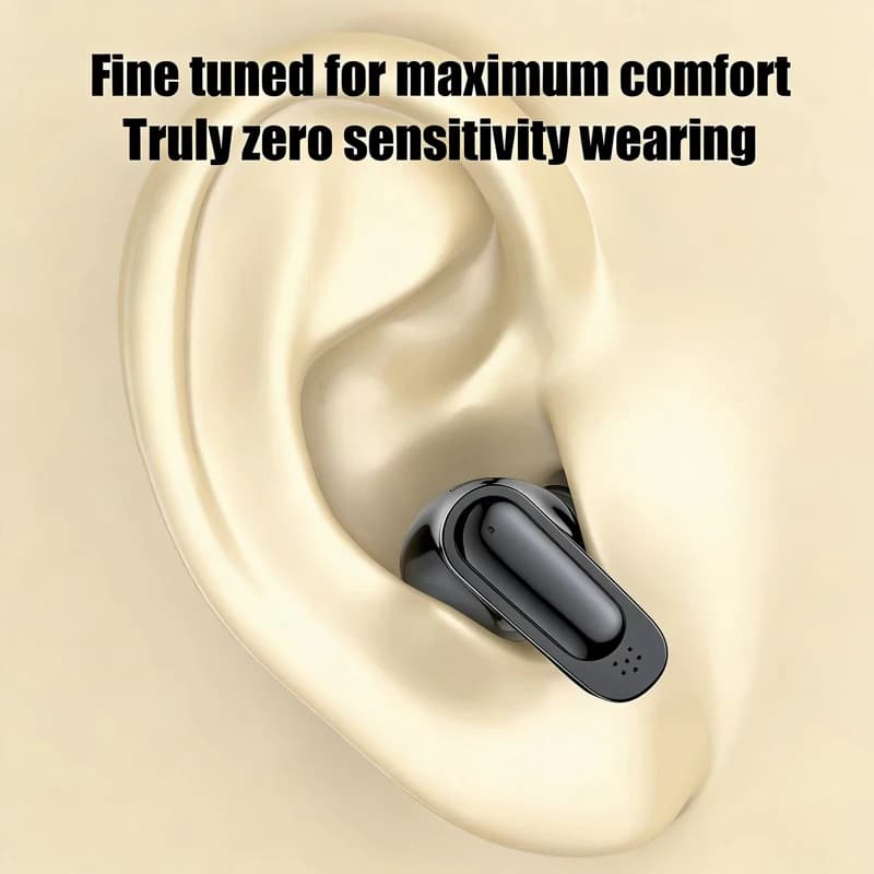 Fones de ouvido sem fio Lenovo V11 TWS com tela sensível ao toque, display digital, Bluetooth, intra-auriculares, com cancelamento de ruído ANC e microfone.