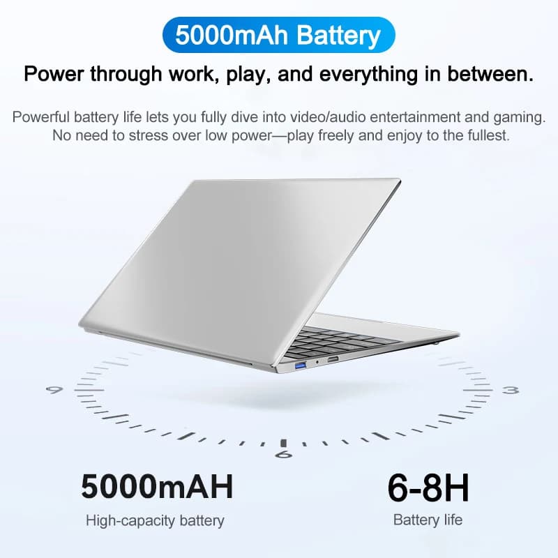 Laptop Ultra Slim 14.1 Polegadas 32GB RAM 2TB SSD Intel Core i7 8650U Windows 11