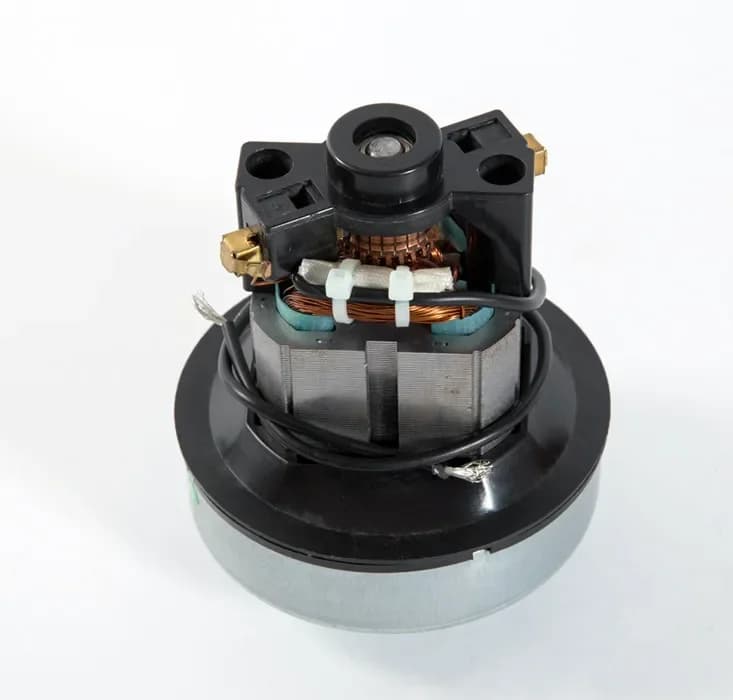 Motor para aspirador de pó SC861 SC861A SA2801 600W cinza e preto sem capacitor com fios expostos