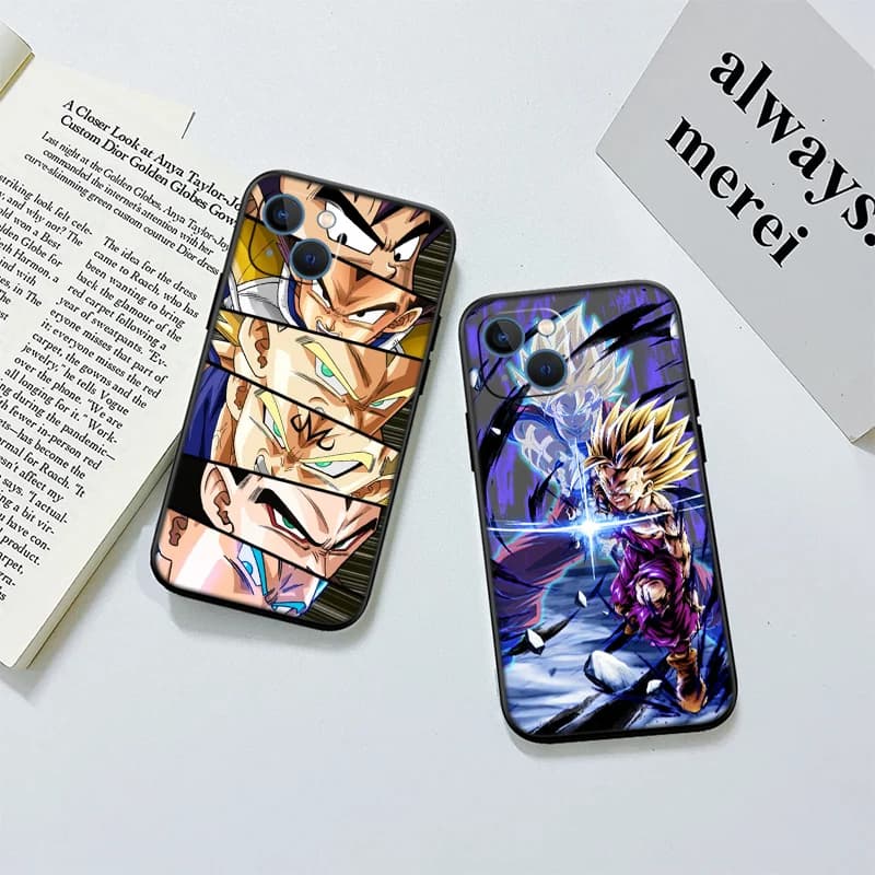 Capas de telefone Dragon Ball Vegeta com design detalhado para Xiaomi Poco C40, estampas coloridas e vibrantes