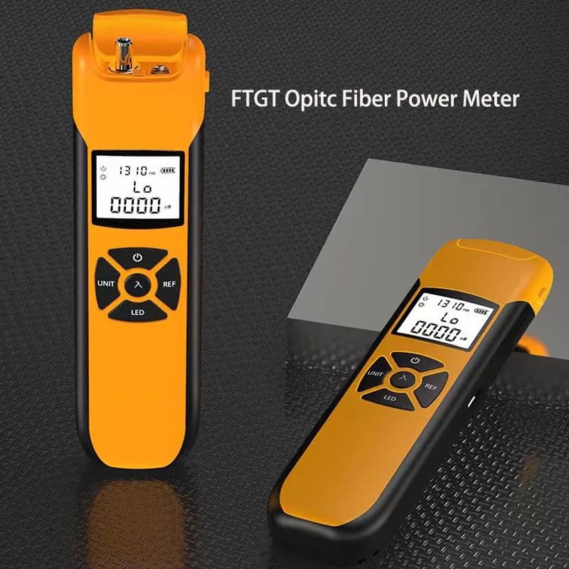 Medidor de Potência Óptica FTGT com Display Digital e Luz LED