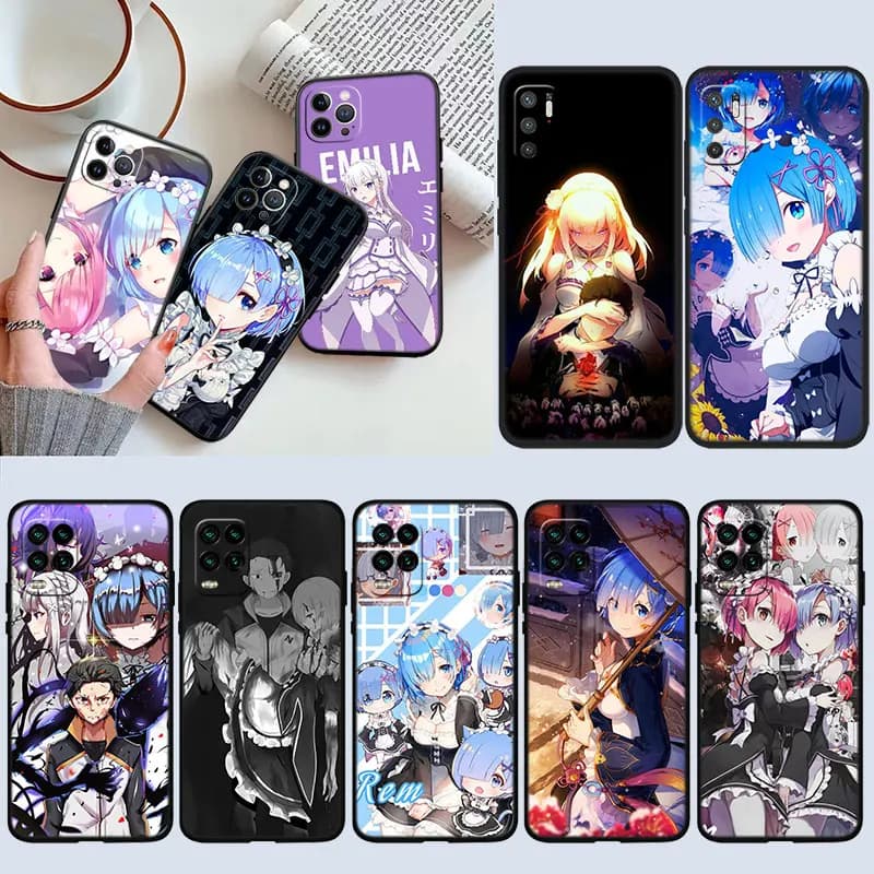 Capas de telefone com personagens de anime para Xiaomi Poco C40 C50 C51 C55 C65 C71 C75 F3 F5 F6 F7 M2 M3 Pro Ultra