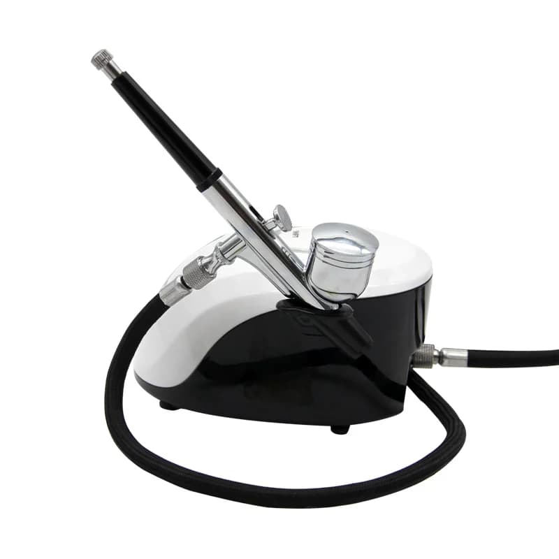 Dispositivo de injeção de oxigênio nano com compressor Nail Art Inkjet Tool Cuidados com a pele Massageador Facial de alta pressão Air Gun Uso doméstico