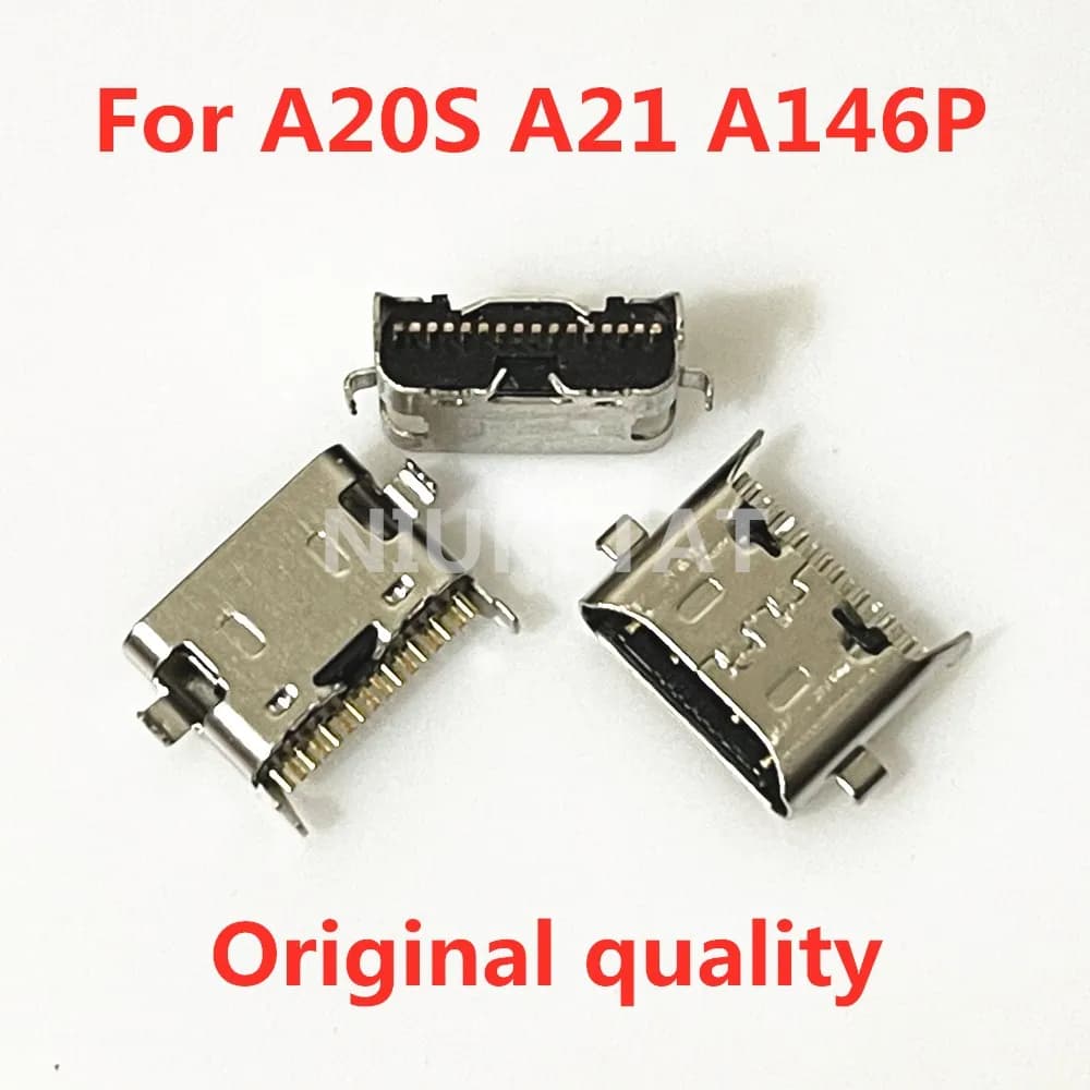 Conectores Micro USB de carregamento para Samsung Galaxy A20S A21 A215 A207 A2070 A215F - Original quality