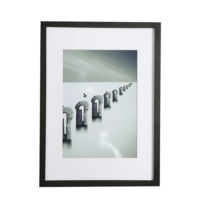 Design moderno de madeira pintura diamante quadro cartaz certificado quadro pendurado parede porta retratos para foto presente personalizado