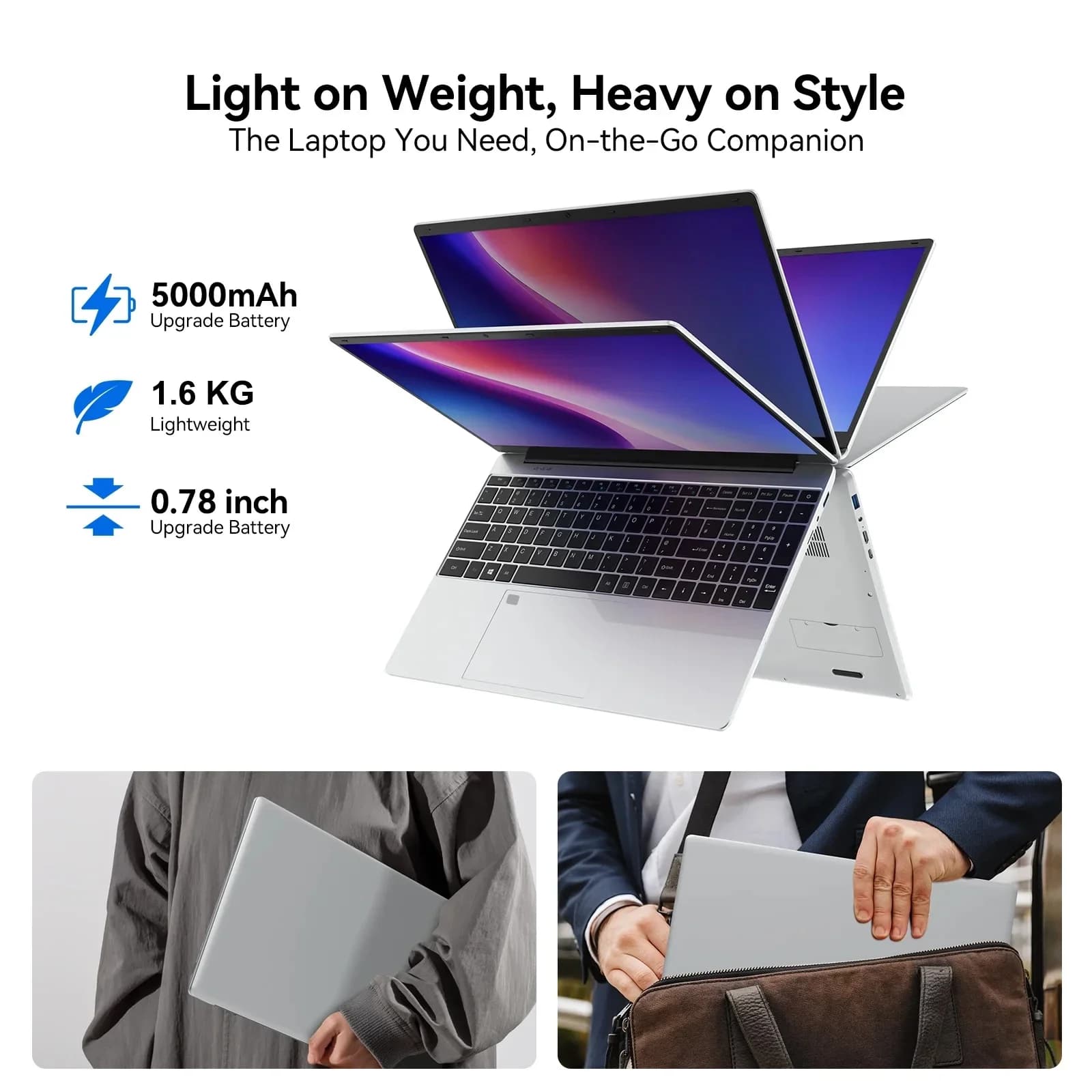 LENO NOVO Laptop Ultra Slim de 15,6'' 32GB RAM 2TB SSD Intel Core i7-8650U Windows 11 Tela FHD 1920*1080 Notebook para Jogos e Escritório