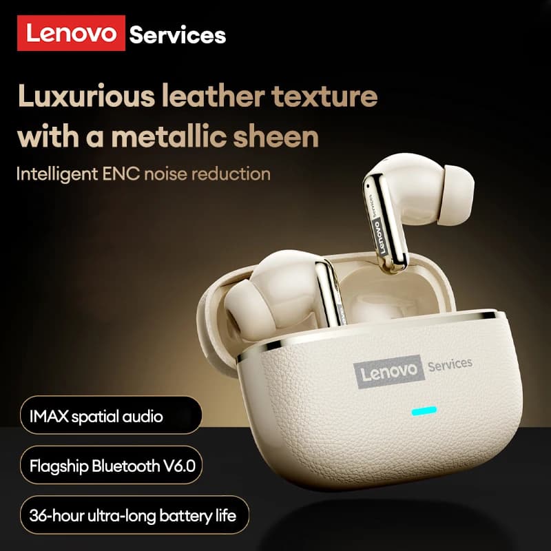 Lenovo 2026 ai tradução em tempo real fones de ouvido sem fio tws hi-fi imax-nível som fones estéreo enc com cancelamento de ruído