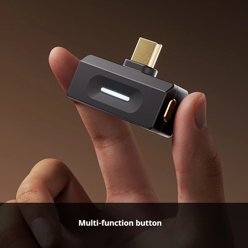 FiiO Air Link Transmissor Bluetooth 6.0, portátil, tipo C, com LDAC e aptX
