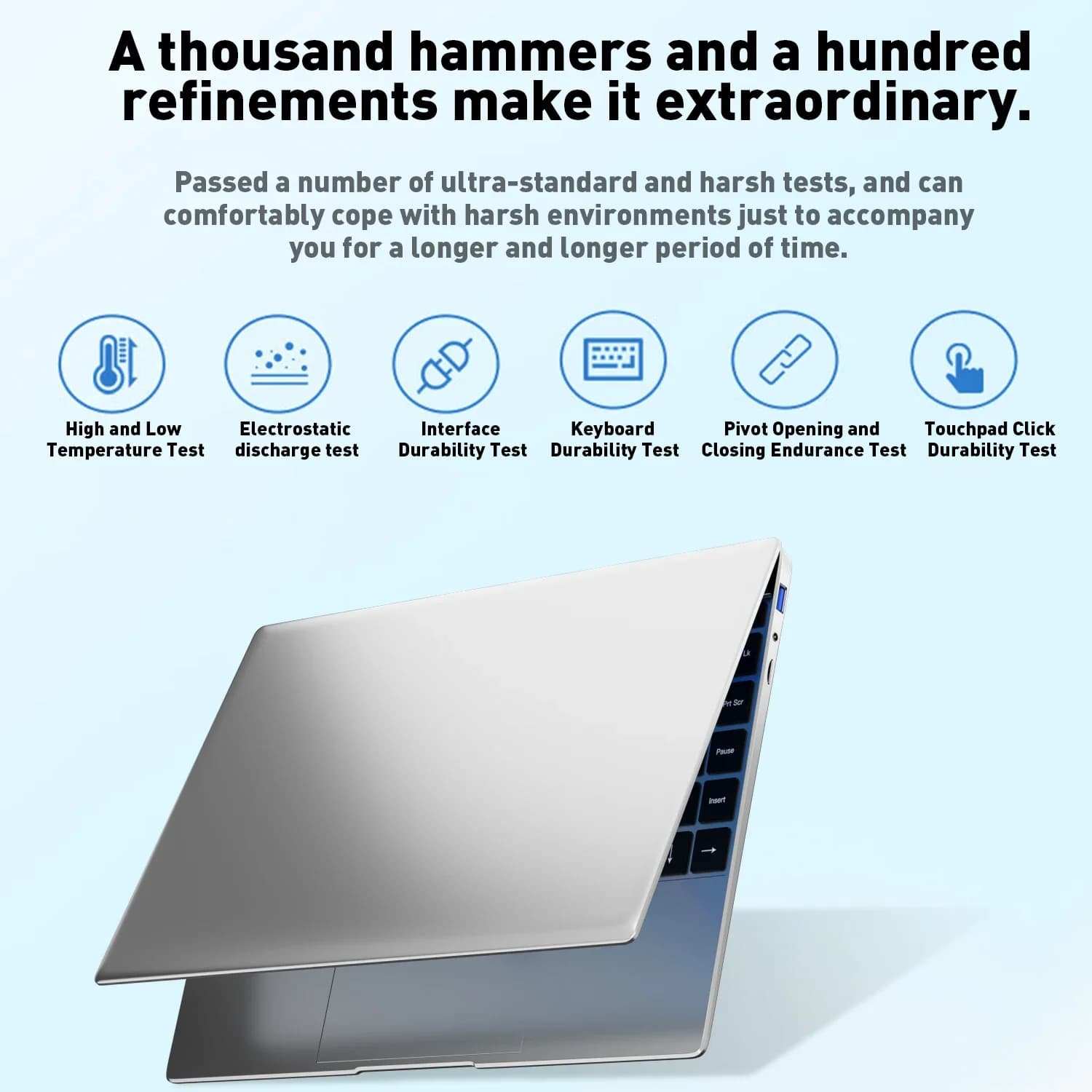 Versão Global NOVA Laptop Portátil Ultra Slim de 14.1" com 16GB de RAM, 2TB SSD, Intel N3700, Windows 11, Notebook para Escritório e Jogos