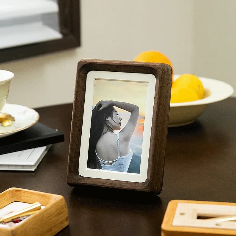 Novo estilo de decoração quadro homestay quarto hotel moldura de madeira villa hall entrada decoração casa porta retrato lsxk