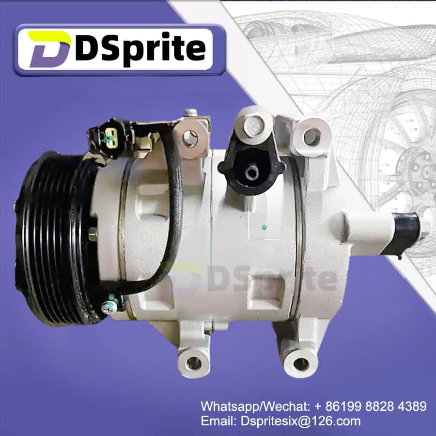 Compressor de Ar Condicionado Automotivo para Chery Tiggo 7 Pro 8 FL, Compressor de Carro 6PK 301000711AA