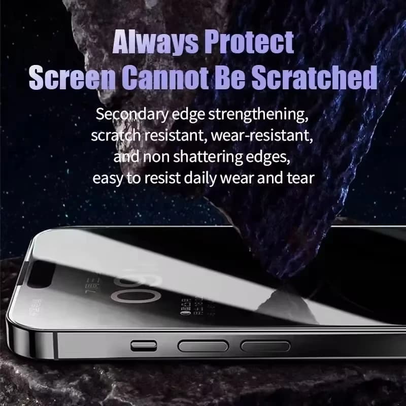 Película de proteção para tela Xiaomi Redmi Note 13 resistente a riscos e desgaste com bordas reforçadas