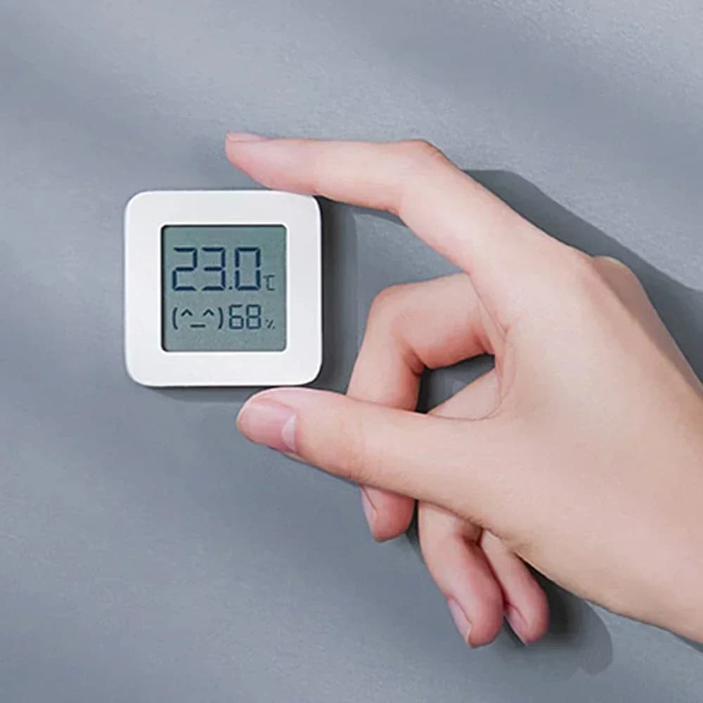 Mijia Termômetro 2 APP Controle Sem Fio Inteligente Elétrico Higrômetro Digital Termômetro com Bateria Embutida