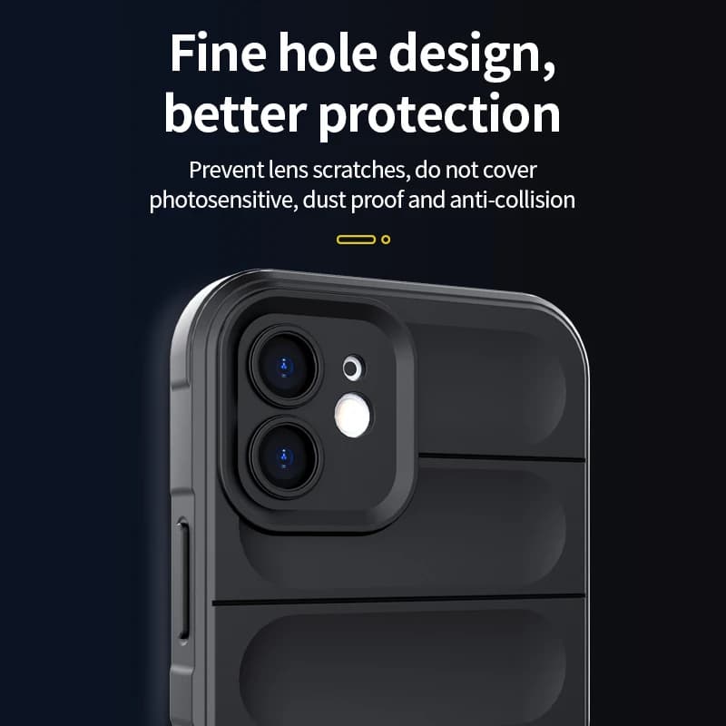 Capa preta para Motorola Moto G100 Pro com design de furos finos para proteção da lente da câmera