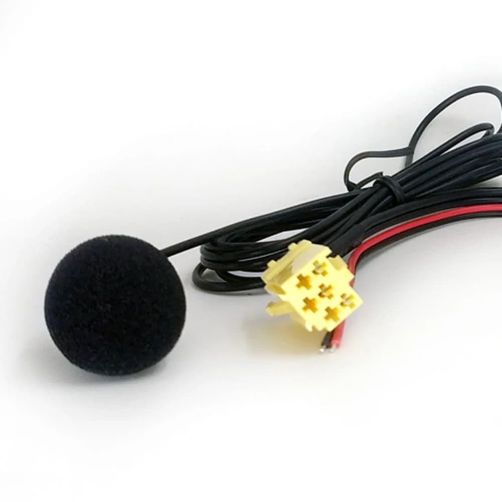 A22E-Car Bluetooth 5.0 Cabo Aux Microfone Handsfree Adaptador de Chamada Gratuita para Celular para Fiat Grande Punto Alfa 159
