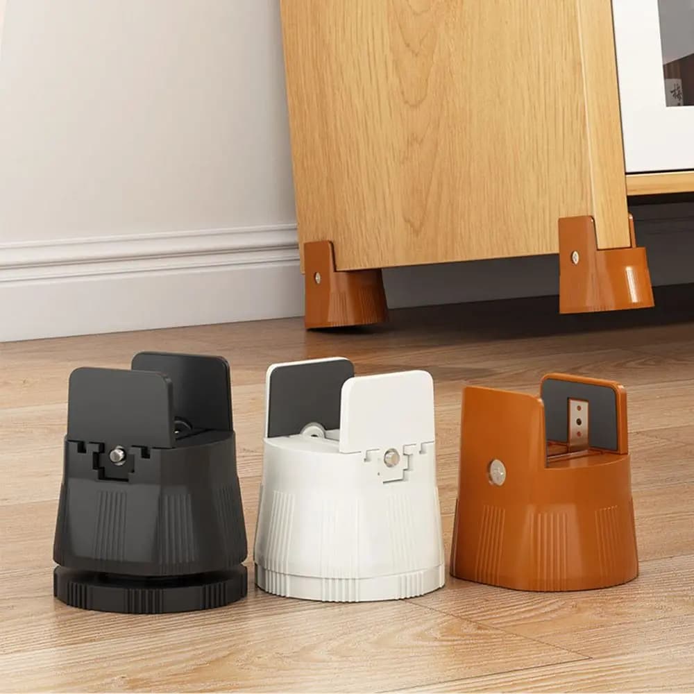 Pés de mesa cama almofada cadeira elevadores pés perna elevador móveis elevadores almofadas antiderrapantes para mesa sofá armário máquina de lavar sofá